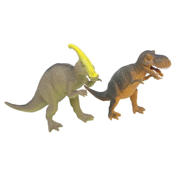 Dinosaur Toys Assorted Hard Plastic Dino Figures Pretend Play Lot Of 9 - Picture 9 of 12
